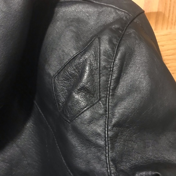 Volcom Leather Down Jacket - Picture 6 of 8